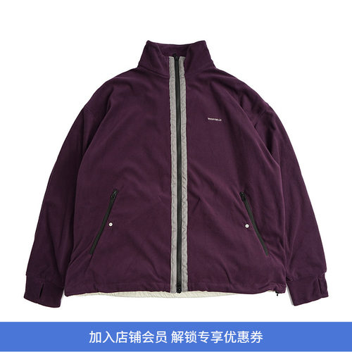 meanswhile抓绒夹克外套