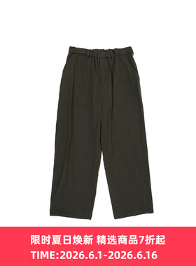 YOKO SAKAMOTO UTILITY EASY PANTS 军事风宽松工装裤