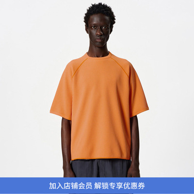 Goldwin WF Light T-shirt 防紫外线轻量华夫格圆领短袖T恤
