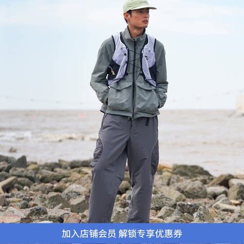 WHEELSandWIND软壳锥形长裤