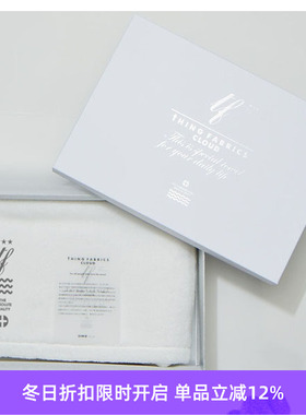 THING FABRICS 日本今治毛巾面料 CLOUD BATH TOWEL BOX礼盒