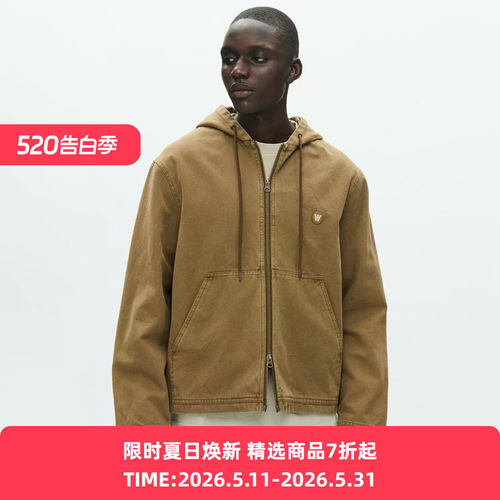Wood Wood Palle jacket 工装连帽夹克外套