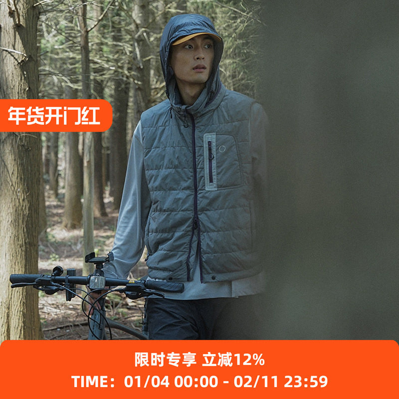 WHEELS and WIND 男女款新雪丽3M高科技保暖绒薄棉马甲背心外套,男装,常规马甲,淘宝优惠券,粉丝福利购,淘宝优惠卷