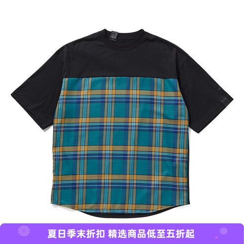 N.HOOYWOOD廓形圆领短袖T恤