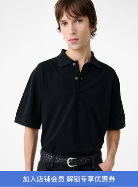 STUDIO NICHOLSON JERSEY - S/S POLO 男装宽松廓形短袖POLO衫