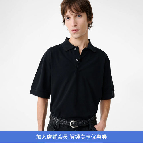 STUDIO NICHOLSON JERSEY - S/S POLO 男装宽松廓形短袖POLO衫