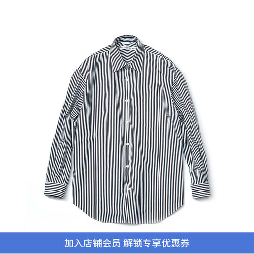 哲学主题英伦风日本制长袖衬衫
