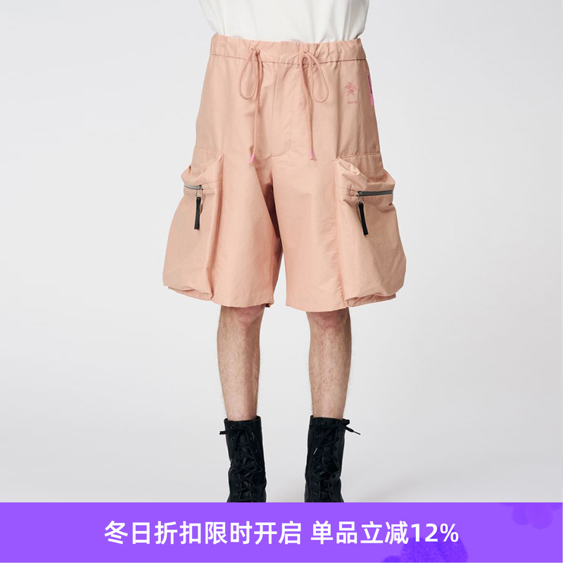 Goldwin x OAMC Shorts 联名款军事风宽松短裤