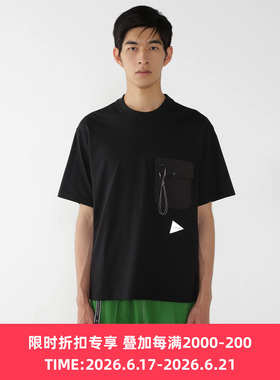 and wander pocket T 男女COOLMAX吸湿透气圆领短袖口袋T恤