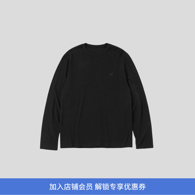 PRIMEE宽松圆领长袖T恤