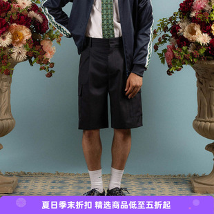 Drole de Monsieur Le Short Cargo Laine 法式复古工装短裤