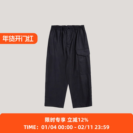 YMC MILITARY TROUSER 羊毛法兰绒男装多袋工装裤