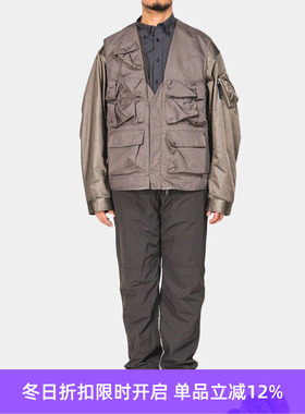 meanswhile 工装四种穿法 经典多口袋 机能宽松夹克外套男