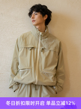 PRIMEE Stretch Wind Jacket 机能性防风防泼水立领夹克外套