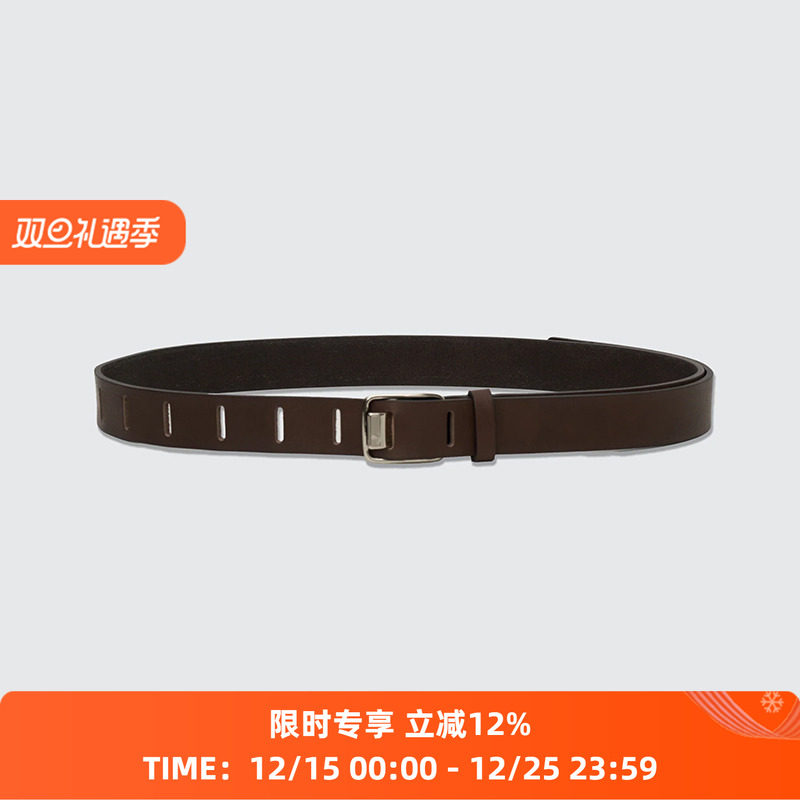 YOKE Wide Leather Belt 牛皮腰带 皮带