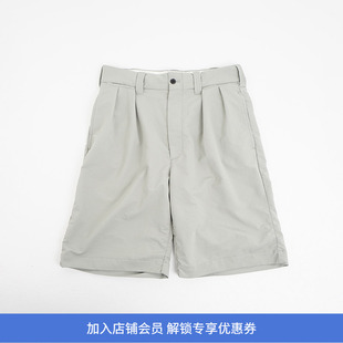 nanamica ALPHADRY Double Pleat Shorts 吸湿透气面料宽松短裤