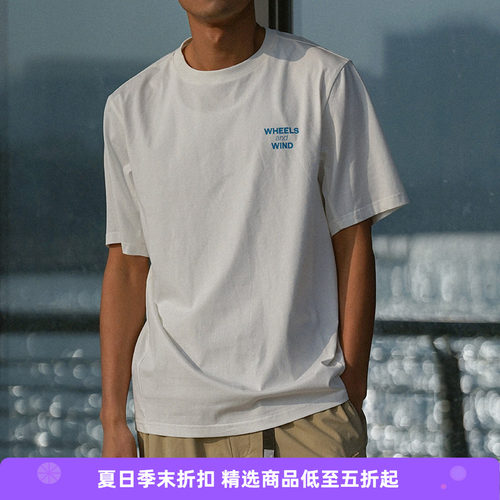 WHEELSandWIND圆领T恤