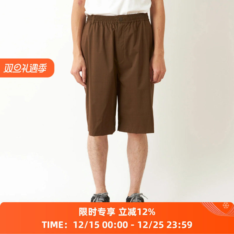 WhiteMountaineering细格纹短裤