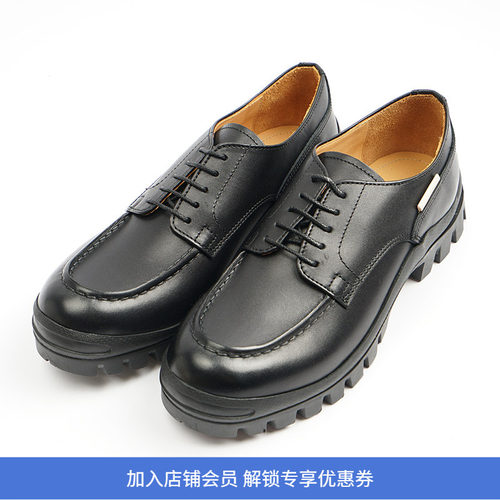 HenderScheme全牛皮德比皮鞋