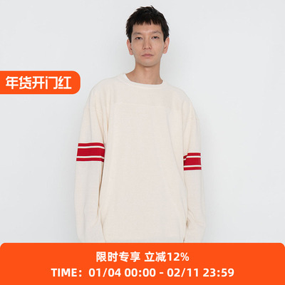 nanamica复古运动圆领卫衣