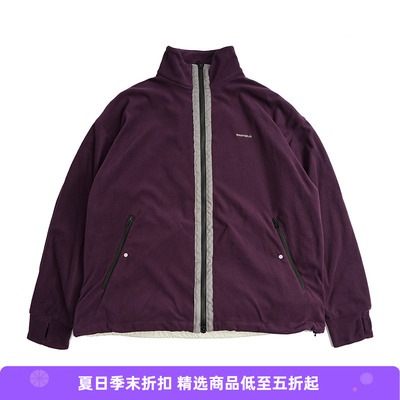 meanswhile抓绒夹克外套
