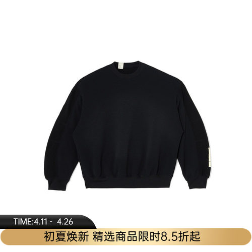N.HOOLYWOOD SWEATSHIRT 男装军事系列双面穿华夫格轻量透气卫衣