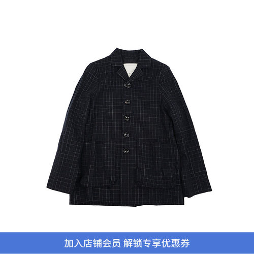 Toogood THE PHOTOGRAPHER JACKET 女装格纹英伦风夹克外套