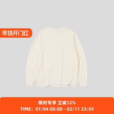 PRIMEE宽松圆领长袖T恤