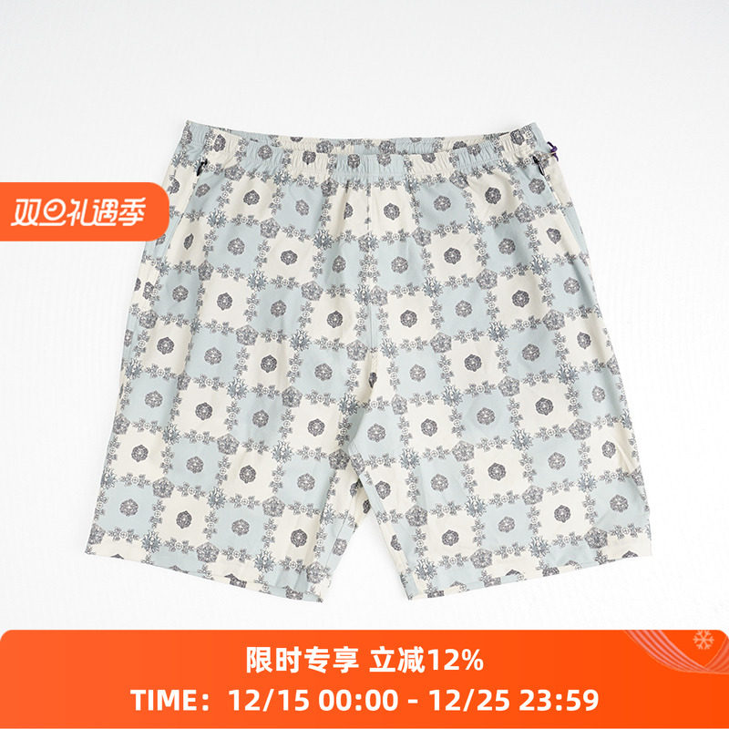 Needles印花工装休闲短裤