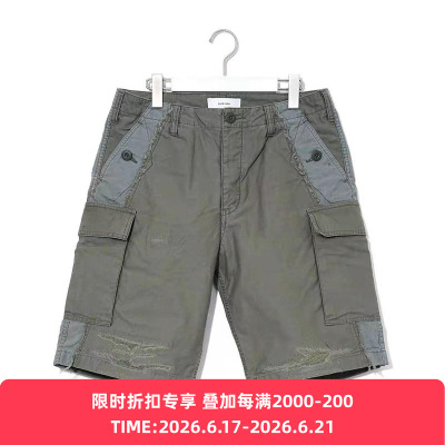 FACETASM破坏工装短裤日本制