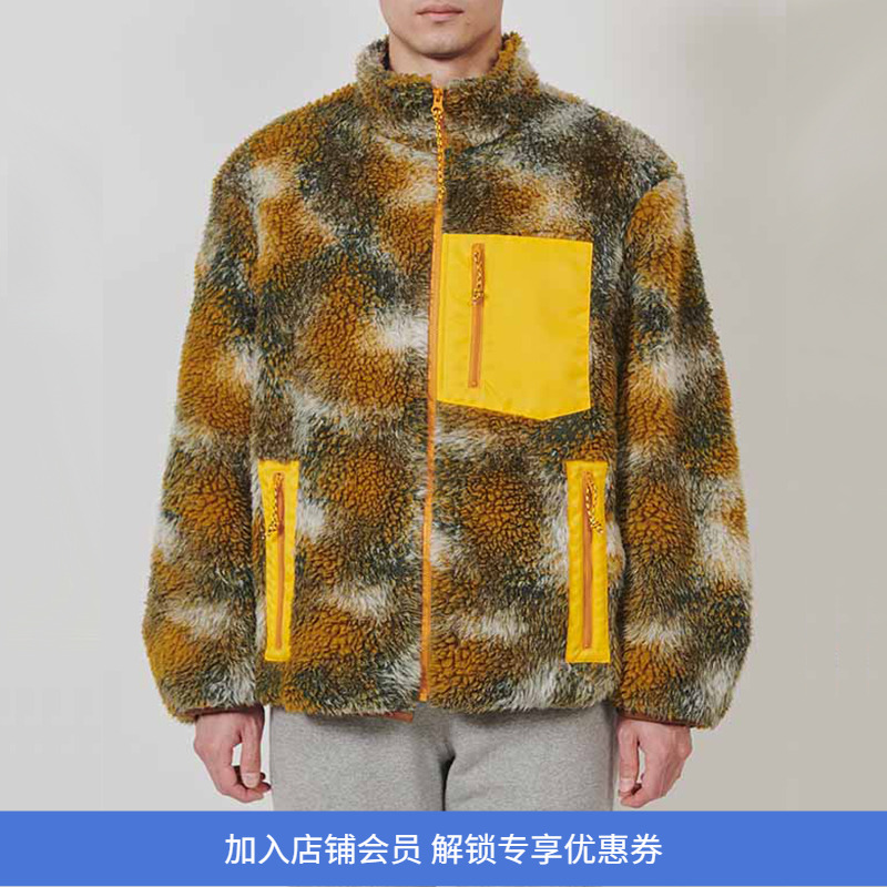 DIGAWEL抓绒拉链夹克外套