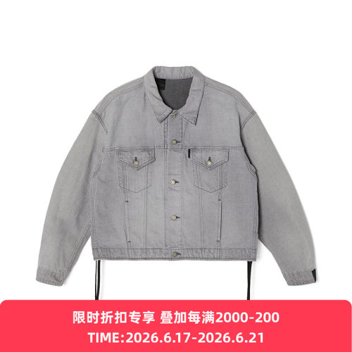 N.HOOLYWOOD DENIM JACKET 10oz廓形牛仔夹克外套