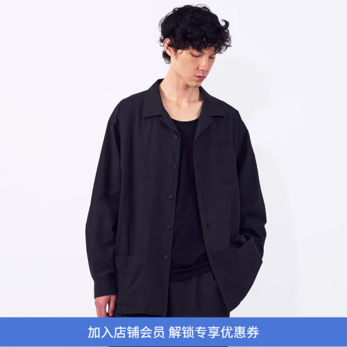 YOKE Garment-dyed Shirt Jacket 近江日晒成衣染色工装衬衫夹克