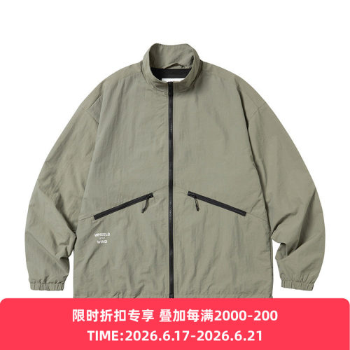 WHEELSandWIND机能运动夹克