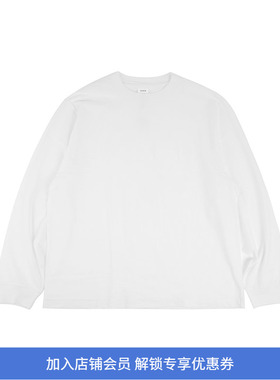 YAECA long sleave T-shirts unisex高支天竺棉男女中性款长袖T恤