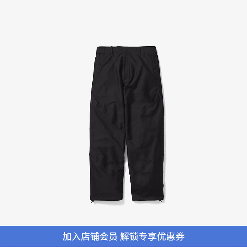 Goldwin 0 Cotton Silk Blend Helicoid男女丝棉混纺机能性阔腿裤