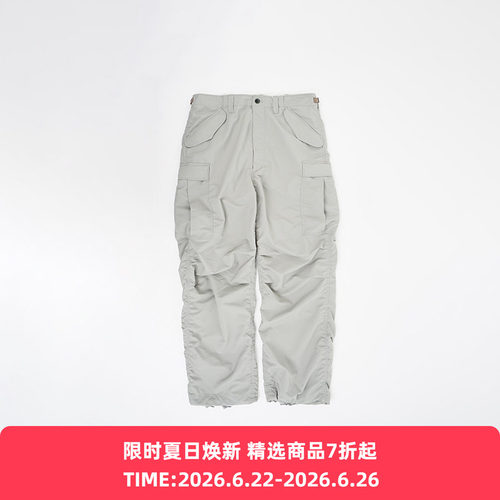 nanamica ALPHADRY Field Cargo Pants 吸湿透气面料军事风工装裤