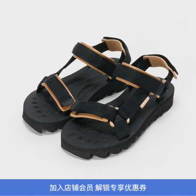 HenderScheme拼接凉鞋