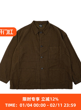 orslow COTTON LINEN MOLESKIN 日本制棉麻混纺复古工装夹克外套