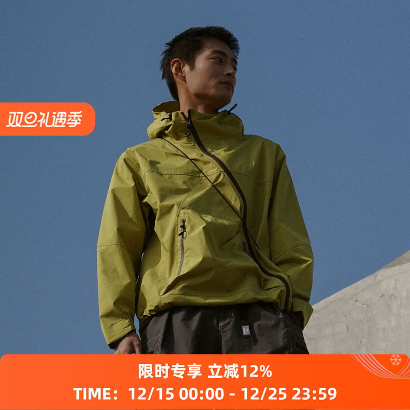 WHEELSandWIND连帽冲锋衣