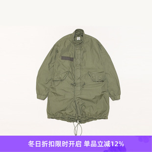 FISH TAIL COAT orslow 军事复古鱼尾大衣 男女中性款 风衣