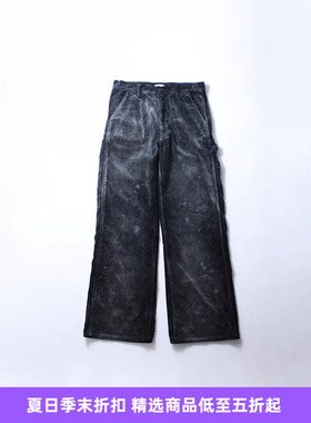 SOE Splashed Painter Trousers 泼墨做旧灯芯绒长裤