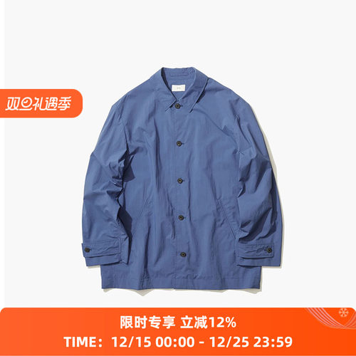 ATON TRAVEL NYLON 日本石川县编织极细尼龙防水轻量工装夹克外套