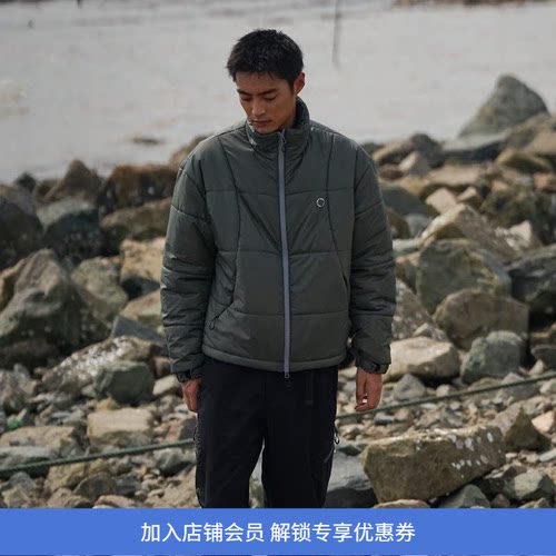 WHEELSandWIND防泼水立领棉服