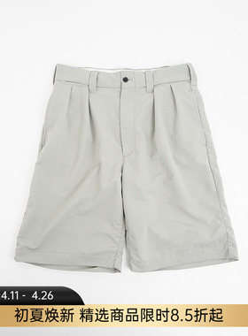 nanamica ALPHADRY Double Pleat Shorts 吸湿透气面料宽松短裤