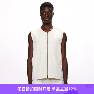 土耳其有机棉复古工装 VEST 拉链马甲 ENGINEERED marka