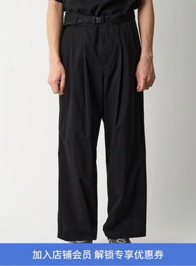 White Mountaineering 白山 X Dickies 2 TUCK联名宽松直筒工装裤
