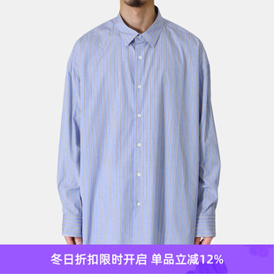 THOMAS MASON面料 侧开4根拉链宽松廓形长袖 衬衫 ness