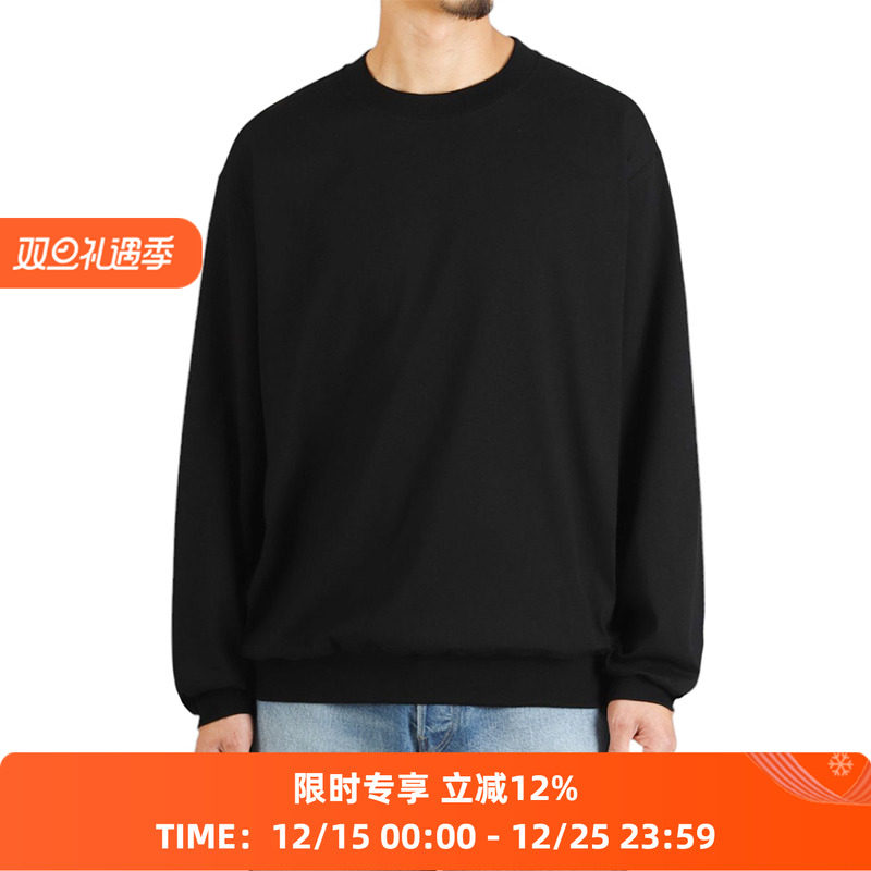 blurhms ROOTSTOCK Silk 20/80 长绒棉丝绸混纺吸湿保温长袖T恤