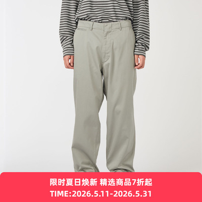 nanamica Wide Chino Pants 男装宽松锥形机能性长裤